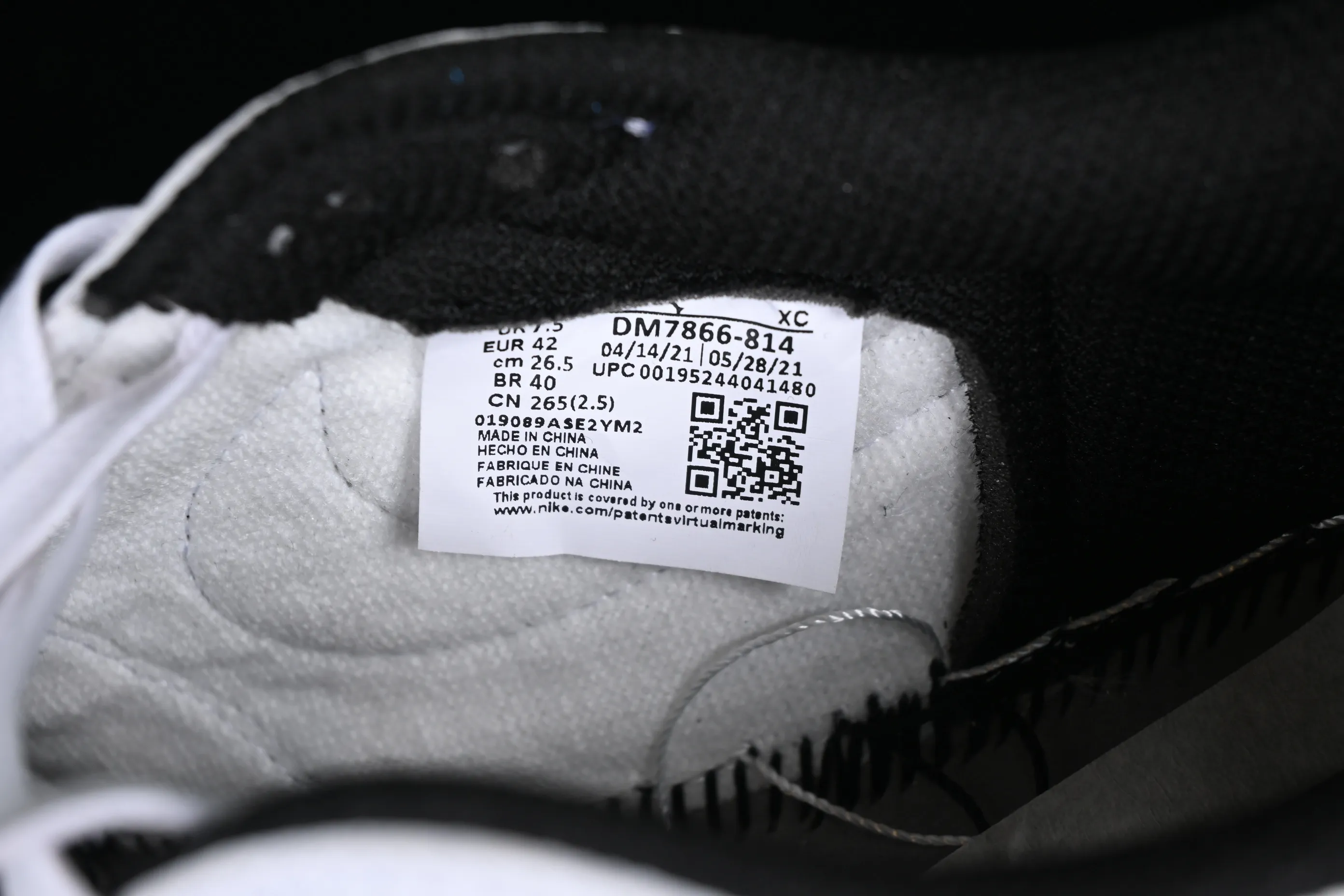 All categories Air Jordan Jordan series basketball shoes Air Jordan 1 Low Travis Scott x Air Jordan 1 Low OG AJ1 Joe 1 joint overhead hook DM7866-814